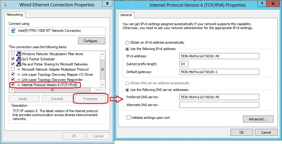 Configure IPv6 (2)